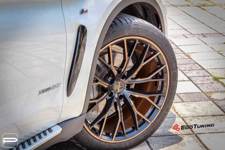 Детали экстерьера BMW X6 by EdoTuning on PUR Wheels (RS29.EVO) 2018 года  (фото 2 из 7)